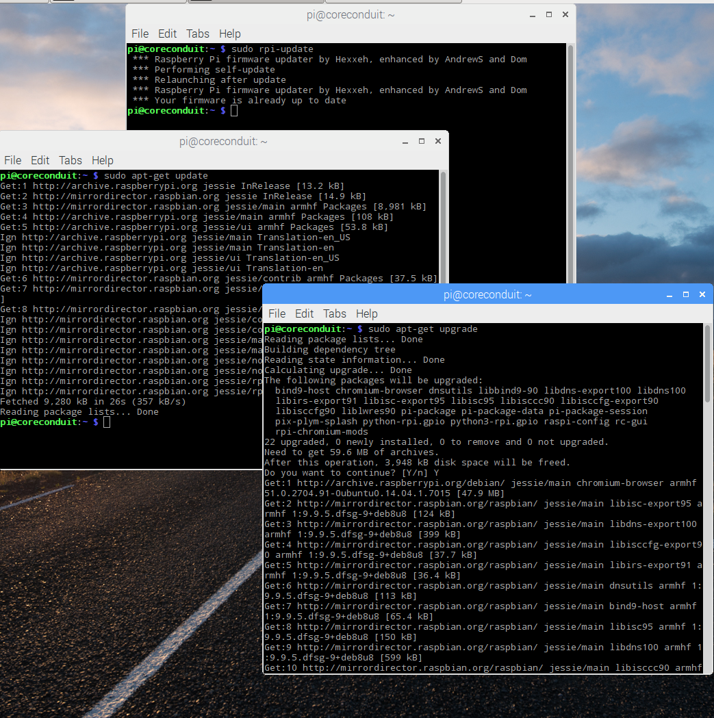Raspberry Pi Update
